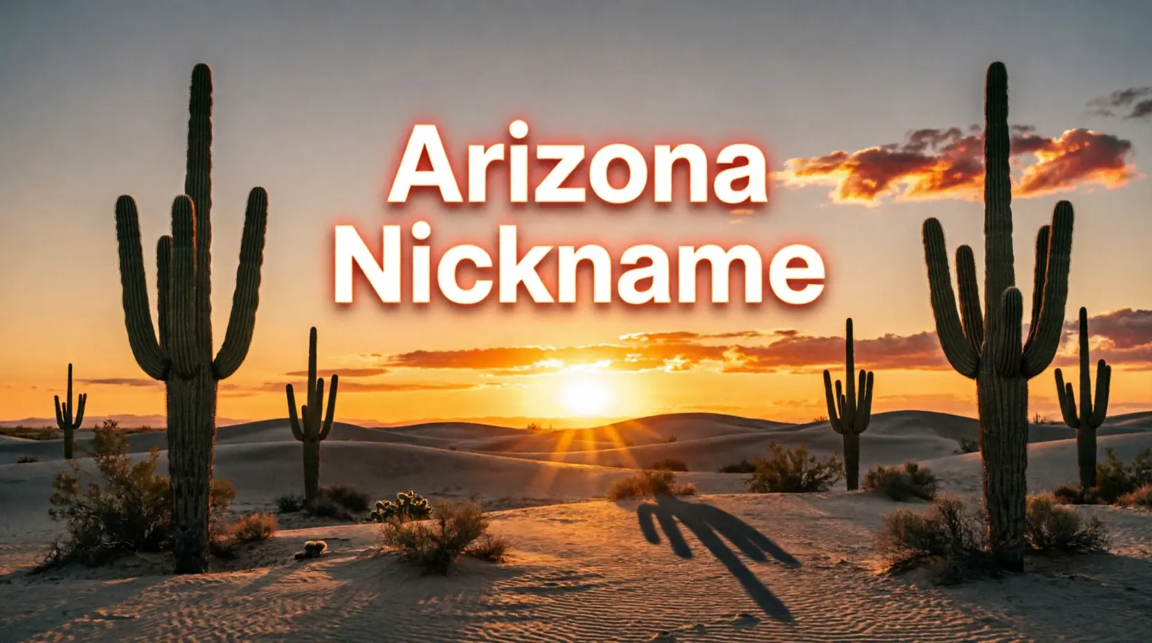Arizona Nickname