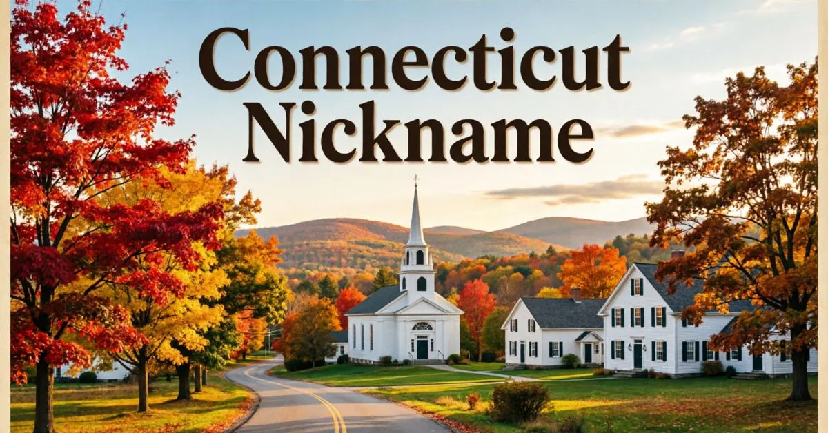 Connecticut Nickname