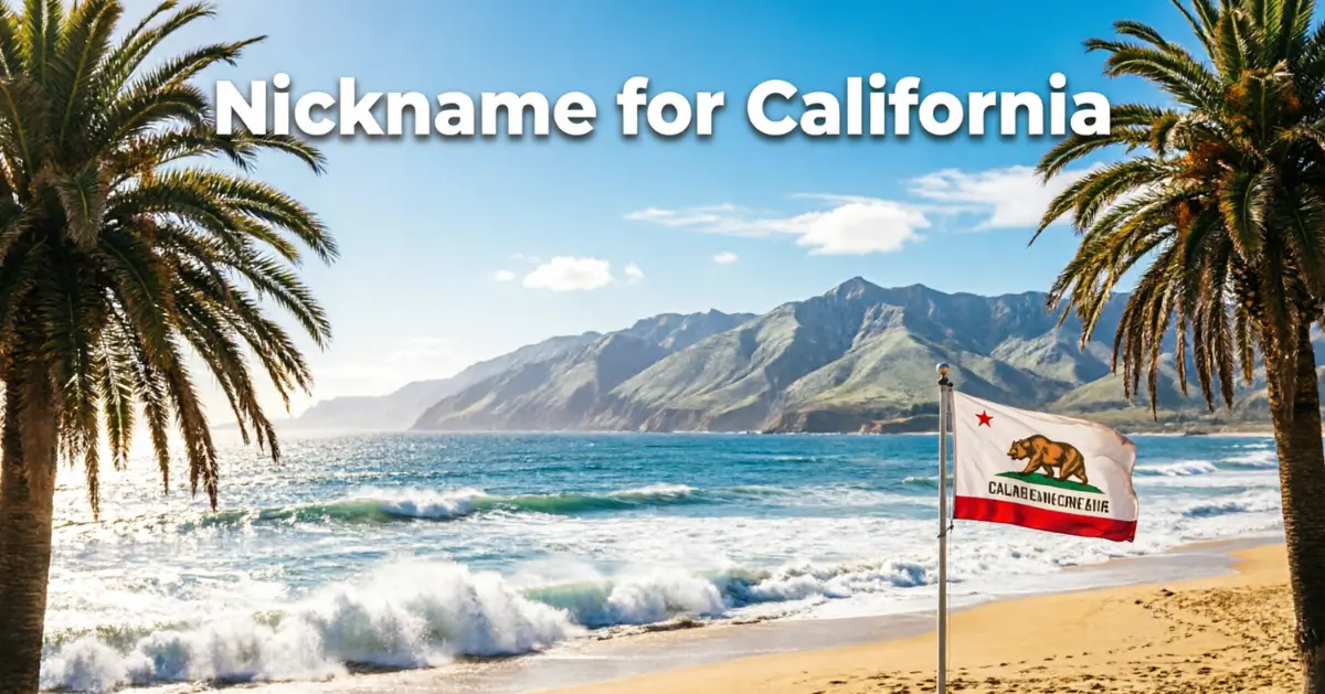 Nickname for California