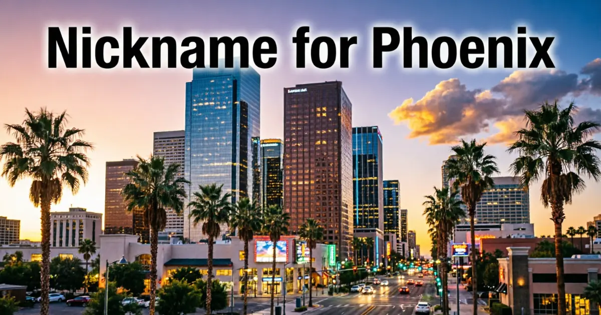 Nickname for Phoenix