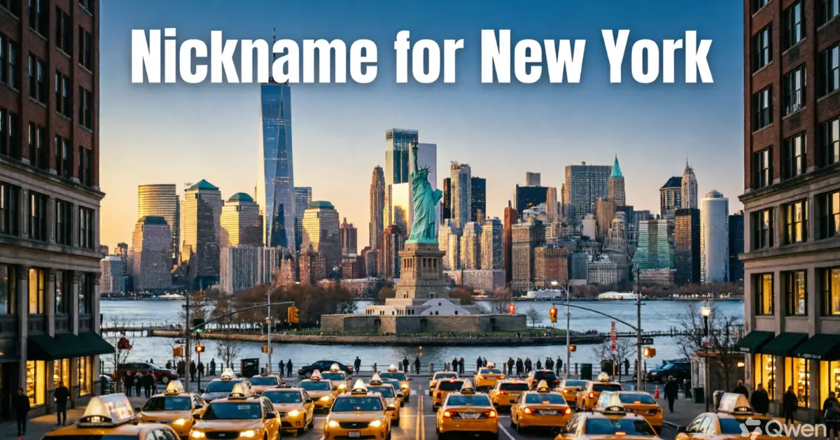 Nickname for New York