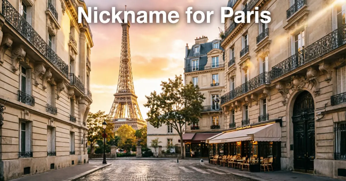 Nickname for Paris